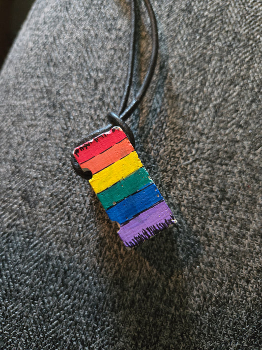 no. 427 Concrete Block Necklace
