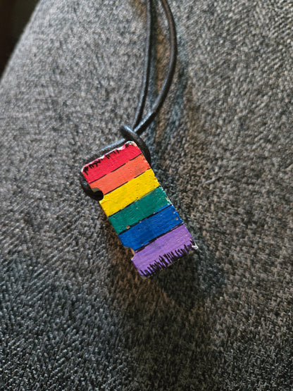 no. 427 Concrete Block Necklace