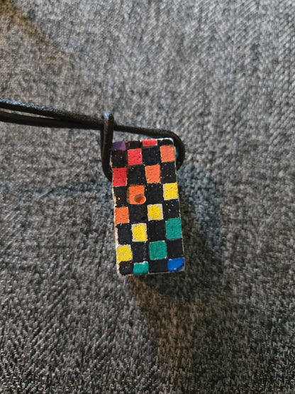 no. 427 Concrete Block Necklace