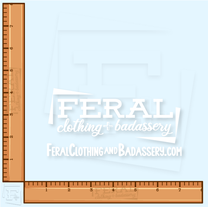 Feral Fkn Decal