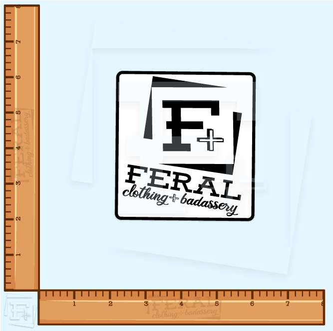 F Squared Decal