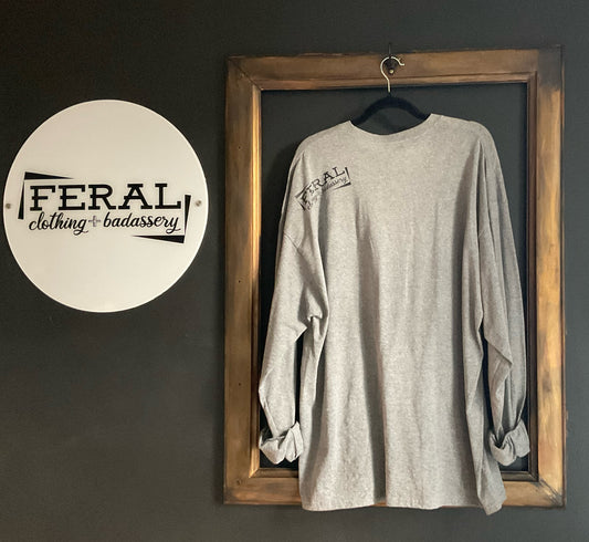 Feral Old School on Dk Gray