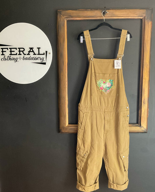 Feral & Floral Overalls