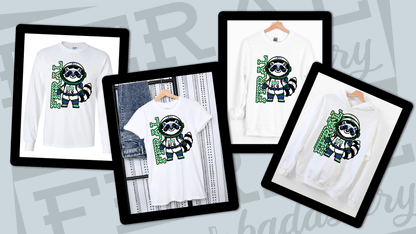 SpAcEY the Trash Panda- blue