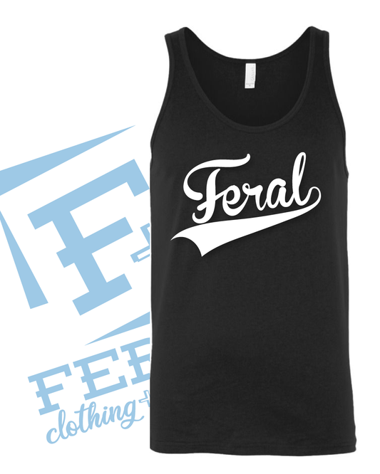 Feral Jersey Tank-Black