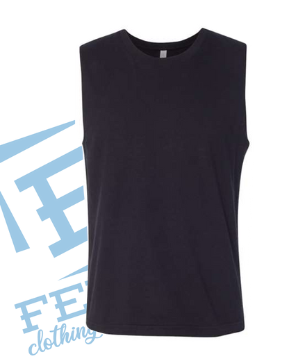 Feral Muscle Tank-Black