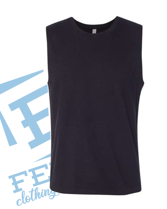 Feral Muscle Tank-Black