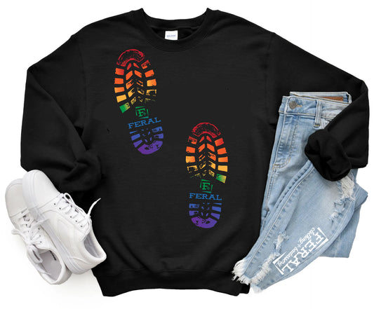 The Feral Boots-CREW NECK -Presale