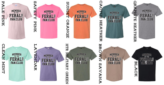 Feral Fkr Fan Club Tshirt