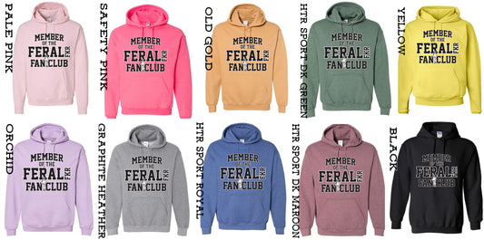 Feral Fkr Fan Club Hoodie