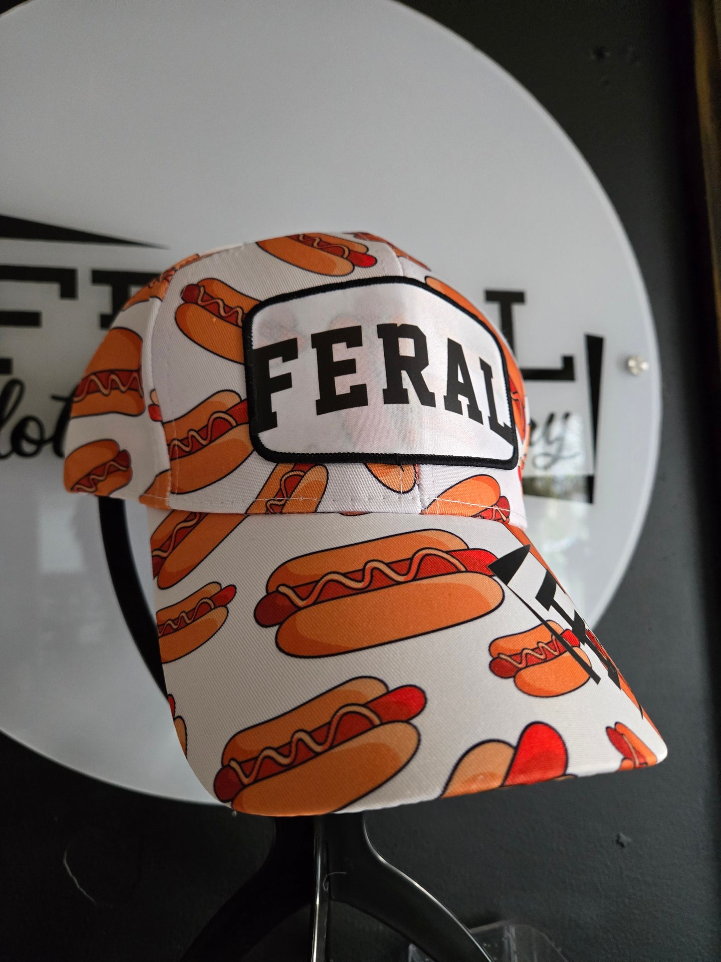 Sheri's Feral Hot Dog Hat