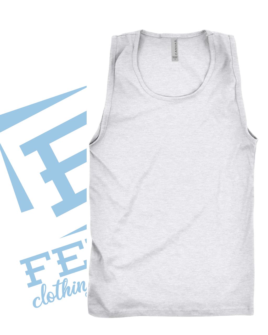 Feral Jersey Tank-White