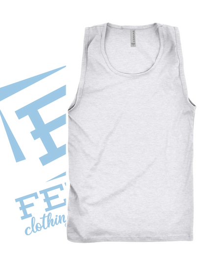 Feral Jersey Tank-White